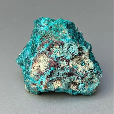 Dioptas natural crystals in rock 164g, Congo