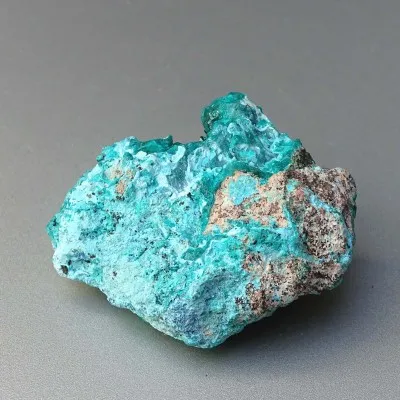 Dioptas natural crystals in rock 52g, Congo