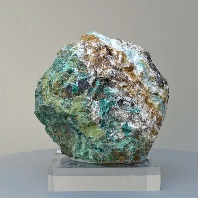 CLINOATACAMIT Naturkristalle 640g, Peru-Sammlungsstück