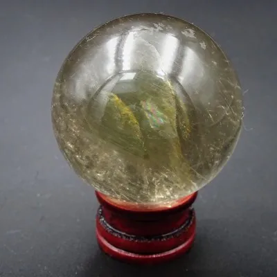 Smoky quartz with rutile
