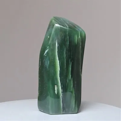Nephrit Natürliche polierte 586g, Pakistan