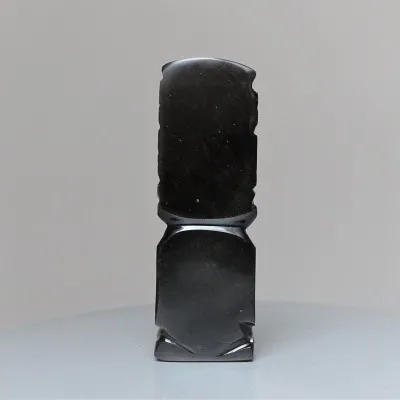 Obsidián zlatý, Aztécký totem 124g, Mexiko