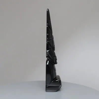 Golden obsidian, Aztec totem 272g, Mexico
