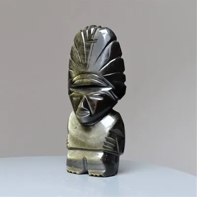Obsidián zlatý, Aztécký totem 207, Mexiko