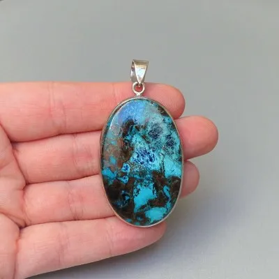 Quantum quattro natürlicher Mineralanhänger 19,5g, Namibia