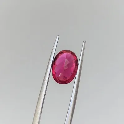 Turmalin natürlicher Rubellit 2,16ct, Brasilien