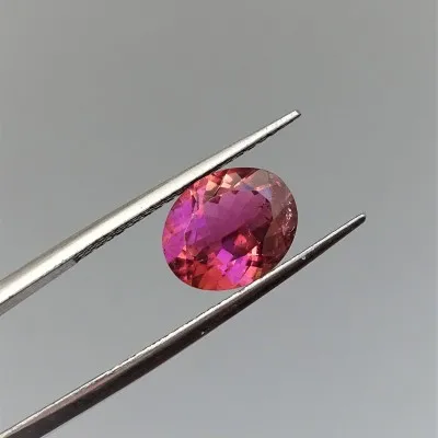 Turmalin natürlicher Rubellit 3,09ct, Brasilien