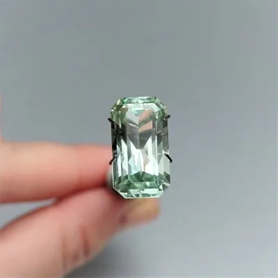 Hiddenite natural cut 8.63ct, Afghanistan