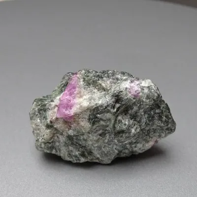 Natural raw ruby in rock 63.8g, Greenland
