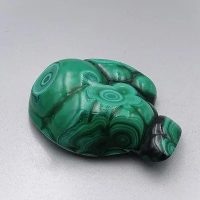 Polierter Malachit 241g, Kongo