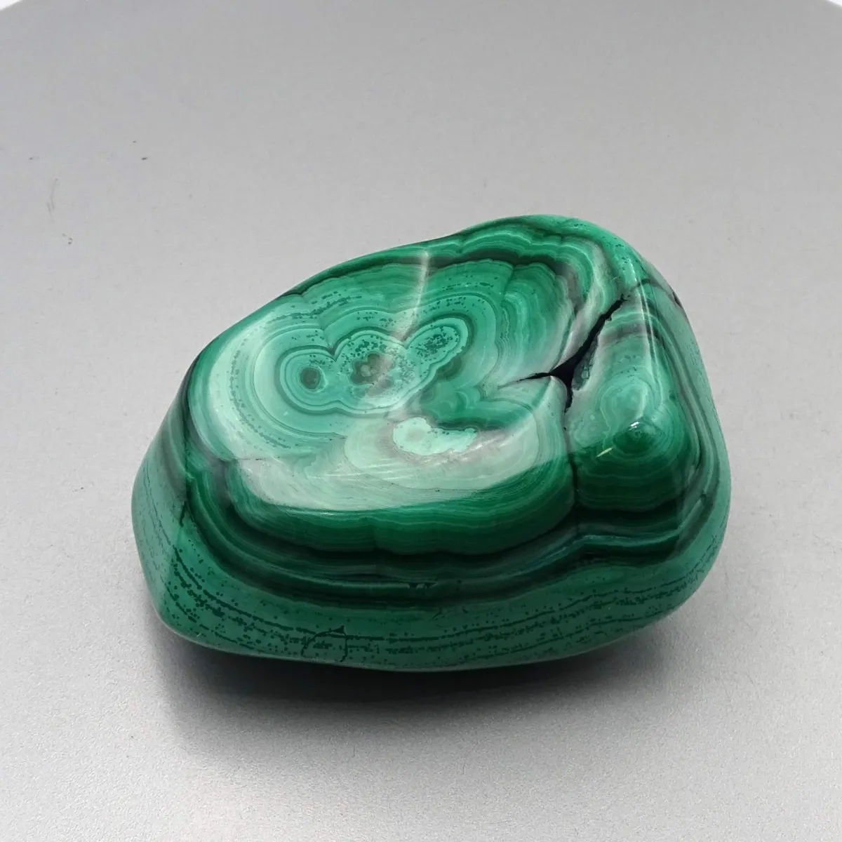 Malachite polished 445g, Congo