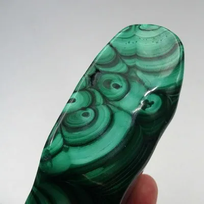 Malachite polished 340g, Congo