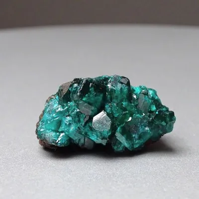 Dioptas natural crystals 15,3g, Congo