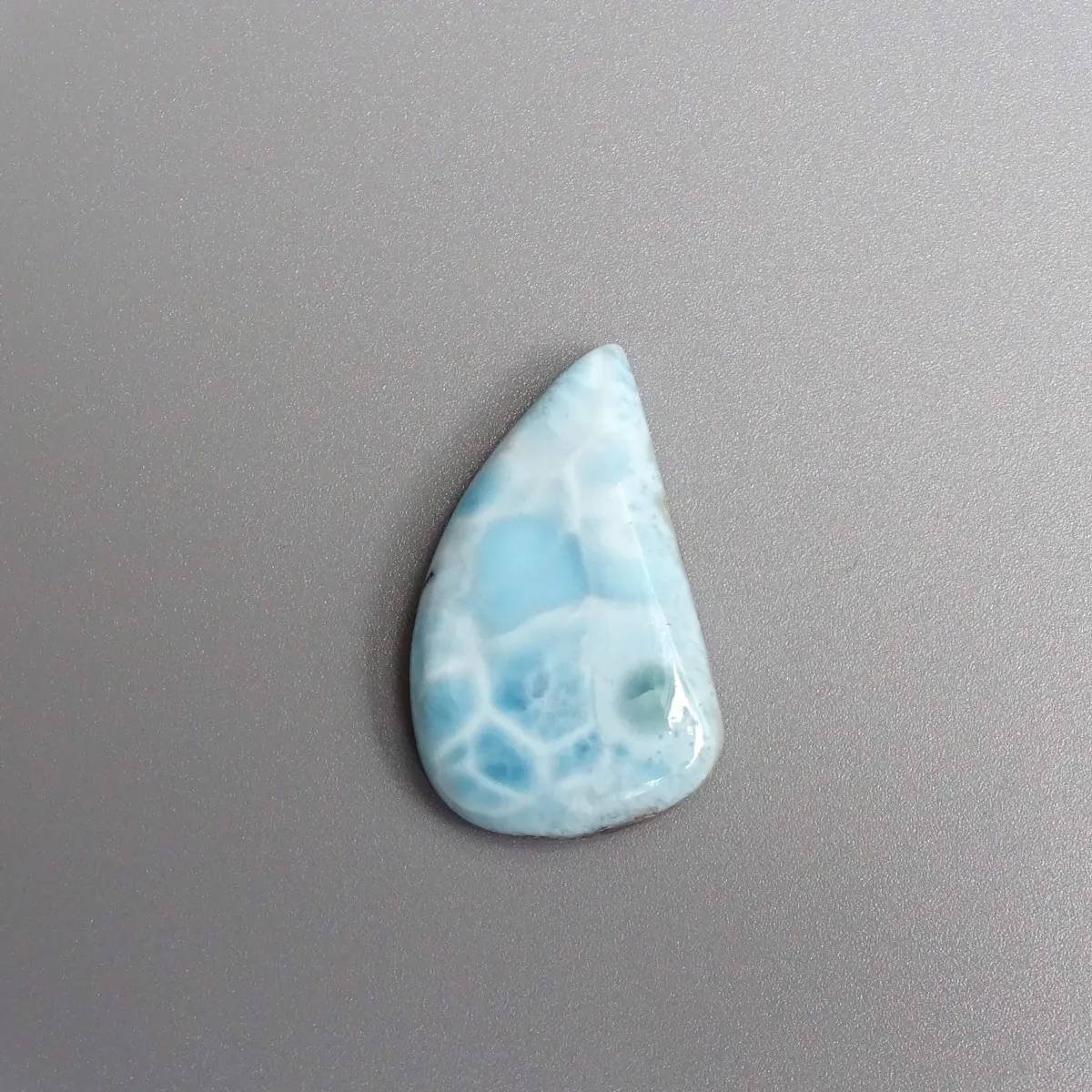 Larimar-Cabochon 7,6g, Dominikanische Republik