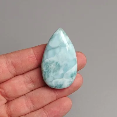 Larimar-Cabochon 17,8g, Dominikanische Republik