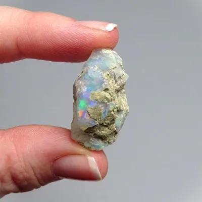 Äthiopischer Opal natur 4,2g, Äthiopien