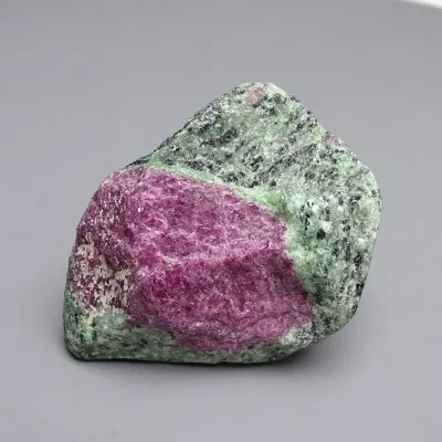 Ruby in zoisite natural mineral 187g, Tanzania