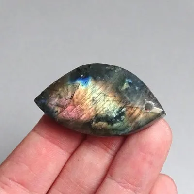 Labradorit Cabochon 14,5g, Madagaskar