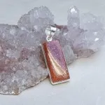 Sunstone pendant in silver 8.8g, top quality, India
