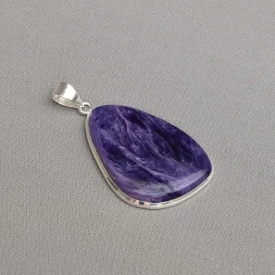 Charoit-Anhänger in Silber 14g, Jakutsk Russland