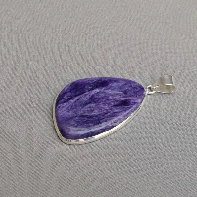 Charoit-Anhänger in Silber 14g, Jakutsk Russland