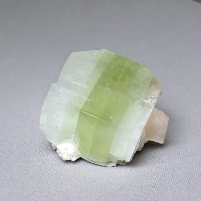 Apophyllitgrüner Kristall, Stilbit 205g, Indien