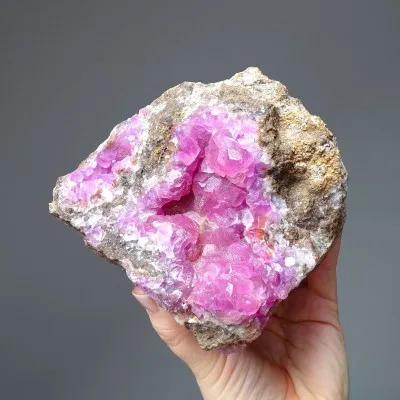 Kobaltocalcite druse 1692g, Morocco