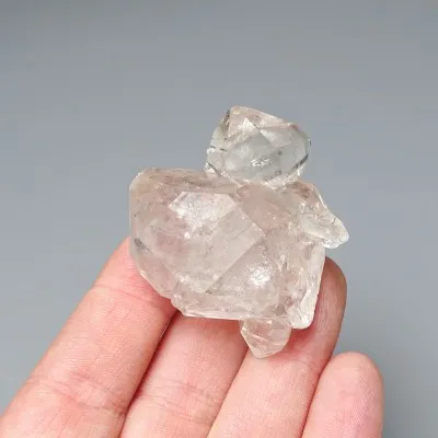 Herkimer krystal křišťálu 44g, Maroko
