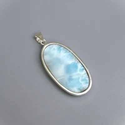 Larimar-Anhänger in Silber 23,8g, Dominikanische Republik
