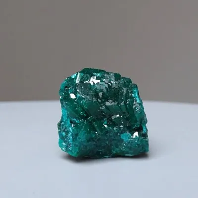 Dioptas natural crystals 9.1g, Congo