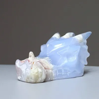 Chalcedon modrý přírodní - dračí hlava 160g, Turecko