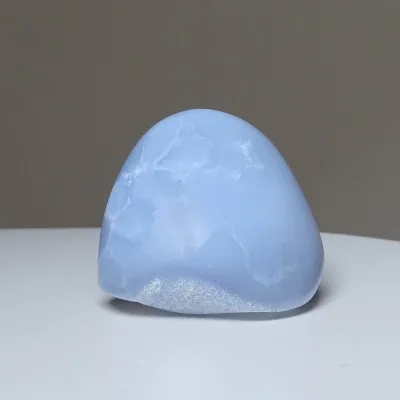 Chalcedon modrý přírodní leštěný 90g, Turecko