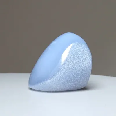 Chalcedony blue natural polished 90g, Turkey