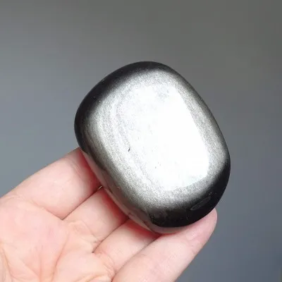 Silber Obsidian 131g, Mexiko
