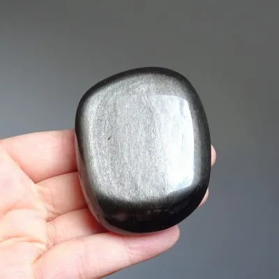Obsidián stříbrný 131g, Mexiko