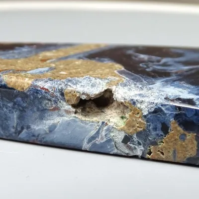 Pietersit poliertes natürliches Mineral 128g, Namibia