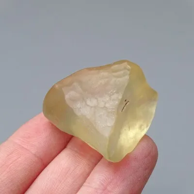 Libyan glass natural tektite 17.8g, Libya