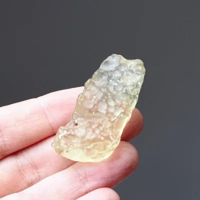Libyan glass natural tektite 14.6g, Libya