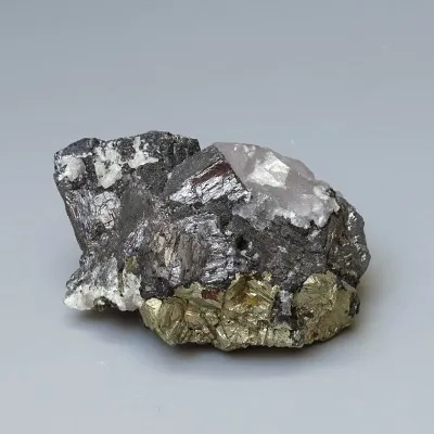Fluorit kombinace s pyritem 119g, Peru