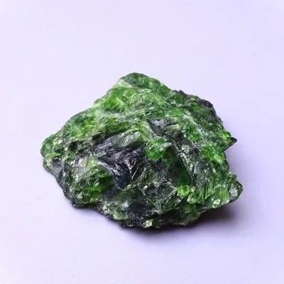 Chromdiopside natural mineral top quality 35g, Russia