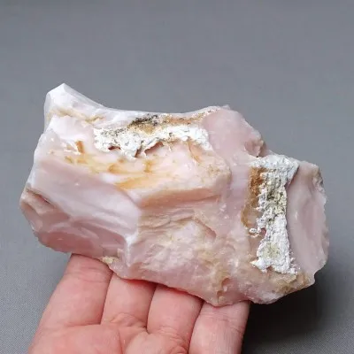 Andský růžový přírodní opál 233g, Peru