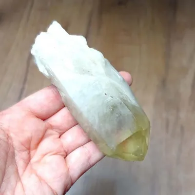 Citrín přírodní krystal 214g, Brazílie