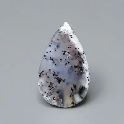 Dendritic opal (merlinite) cabochon 7.9g, Madagascar