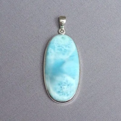 Larimar pendant top quality 18.4g, Dominican Republic