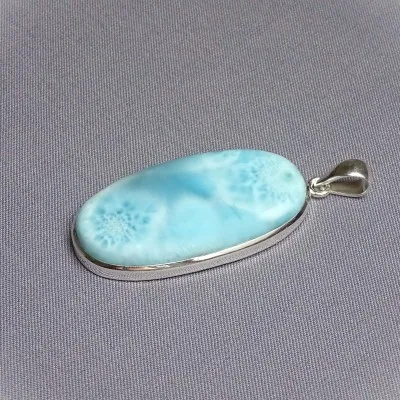 Larimar-Anhänger Top-Qualität 18,4g, Dominikanische Republik