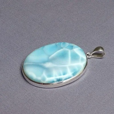 Larimar-Anhänger Top-Qualität 22,3g, Dominikanische Republik
