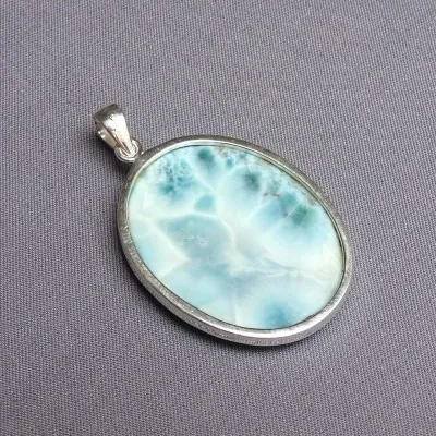 Larimar-Anhänger Top-Qualität 22,3g, Dominikanische Republik