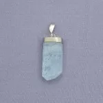 Aquamarine natural crystal pendant 12.2g, Afghanistan