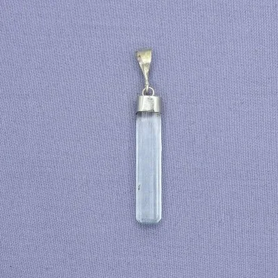 Aquamarin-Naturkristall-Anhänger 3,3g, Afghanistan