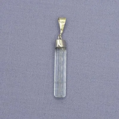 Aquamarin-Naturkristall-Anhänger 3,2g, Afghanistan